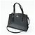COACH Charlie Carryall 28 Borsa a Tracolla e a Mano 2Way in Pelle Nero - vista 3