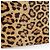 Borsa a tracolla LOEWE Unborn in pelle di vitello Leopard Brown Black - vista 15