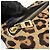 Borsa a tracolla LOEWE Unborn in pelle di vitello Leopard Brown Black - vista 23