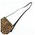 Borsa a tracolla LOEWE Unborn in pelle di vitello Leopard Brown Black - vista 7