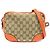 Borsa a spalla GUCCI GG Canvas Leather Beige Arancione 449413