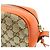 Borsa a spalla GUCCI GG Canvas Leather Beige Arancione 449413 - vista 16