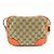 Borsa a spalla GUCCI GG Canvas Leather Beige Arancione 449413 - vista 2