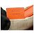 Borsa a spalla GUCCI GG Canvas Leather Beige Arancione 449413 - vista 24