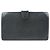 CHANEL COCO Mark Caviarskin Bi-Fold Long Wallet Schwarz A13498