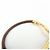 Hermès HERMES Jumbo Choker Bracciale in Pelle e Metallo Marrone Oro - vista 11