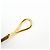 Hermès HERMES Jumbo Choker Bracciale in Pelle e Metallo Marrone Oro - vista 12