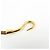 Hermès HERMES Jumbo Choker Bracciale in Pelle e Metallo Marrone Oro - vista 13