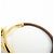 Hermès HERMES Jumbo Choker Bracciale in Pelle e Metallo Marrone Oro - vista 9