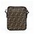 Borsa a spalla e borsa a tracolla FENDI Zucca Canvas Leather Marrone 8BT053 - vista 2