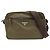 Borsa a tracolla in nylon PRADA con logo Triangle Khaki Brown BT0166
