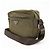 Borsa a tracolla in nylon PRADA con logo Triangle Khaki Brown BT0166 - vista 3