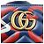 GUCCI GG Marmont Ghost Leather 2Way Hand Bag Navy Red White 448054 - vista 7