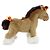 Hermès HERMES Hermy PPM Peluche Cheval Petit Marron Orange - vue 3