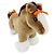 Hermès HERMES Hermy PPM Peluche Cheval Petit Marron Orange - vue 4