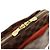 Borsa Louis Vuitton Damier Canvas Belem PM Marrone N51173 - vista 20