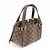 Borsa Louis Vuitton Damier Canvas Belem PM Marrone N51173 - vista 4