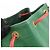 Borsa a tracolla Louis Vuitton Epi Petit Noe Green Red M44147 - vista 18