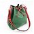 Borsa a tracolla Louis Vuitton Epi Petit Noe Green Red M44147 - vista 4