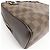 Borsa a mano Louis Vuitton Damier Canvas Leather Triana Ebene N51155 - vista 13