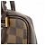 Borsa a mano Louis Vuitton Damier Canvas Leather Triana Ebene N51155 - vista 15
