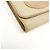Portafoglio compatto trifold in nylon e pelle con logo PRADA Beige 1M0170 - vista 6