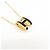 Hermès Collana in metallo Pop H HERMES Nero Oro - vista 6