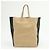 Céline CELINE Horizontal Cabas Leder Tote Bag Handtasche Beige Black - Ansicht 2