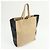 Céline CELINE Horizontal Cabas Leder Tote Bag Handtasche Beige Black - Ansicht 4