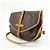 Louis Vuitton Monogram Saumur 30 Canvas Shoulder Bag Brown M42256 - vista 3