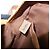 Borsa a spalla e borsa a tracolla in pelle con logo COACH Camel Brown - vista 23