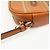 Borsa a tracolla in pelle con logo COACH Borsa crossbody Camel Brown - vista 8