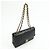 Borsa a tracolla con catena CHANEL Matelasse 25 Double Flap Nera A01112 - vista 4