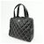Borsa CHANEL Wild Stitch COCO Mark in pelle di vitello Nera A14693 - vista 3