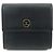 Cartera compacta CHANEL COCO Button Calf Skin W Hook Negra A20902