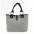 Céline CELINE Macadam Canvas Leder Tote Bag Handtasche Grau Schwarz - Ansicht 2