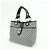 Céline CELINE Macadam Canvas Leder Tote Bag Handtasche Grau Schwarz - Ansicht 3