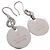 Orecchini GUCCI a gancio con piastra rotonda SV925 Silver - vista 3