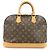 Louis Vuitton Monogram Canvas Alma Hand Bag Brown M51130