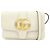 Borsa a tracolla GUCCI Double G Arli in pelle Bianca 550129
