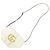 Borsa a tracolla GUCCI Double G Arli in pelle Bianca 550129 - vista 4