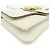Borsa a tracolla GUCCI Double G Arli in pelle Bianca 550129 - vista 6