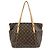 Borsa a spalla Louis Vuitton Monogram Totally MM Brown M56689