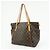 Borsa a spalla Louis Vuitton Monogram Totally MM Brown M56689 - vista 3