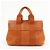 Hermès HERMES Valparaiso PM Toile Chevron Leather Tote Bag Hand Bag Orange - vista 2
