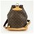 Zaino Louis Vuitton Monogram Montsouris GM Brown M51135 - vista 2