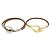 Hermès HERMES Set di 2 Jumbo Choker Jumbo Double Choker Bracciale in pelle