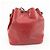 Borsa a tracolla Louis Vuitton Epi Petit Noe Noir Castilian Red M44172 - vista 2