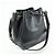Borsa a tracolla Louis Vuitton Epi Petit Noe Noir Black M44102 - vista 4