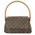 Borsa a tracolla Louis Vuitton Monogram Mini Looping Brown M51147